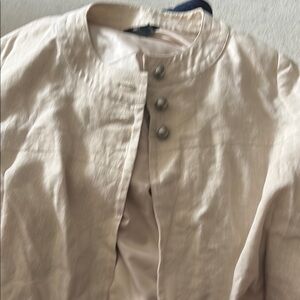 Style & Co. Cream Blazer